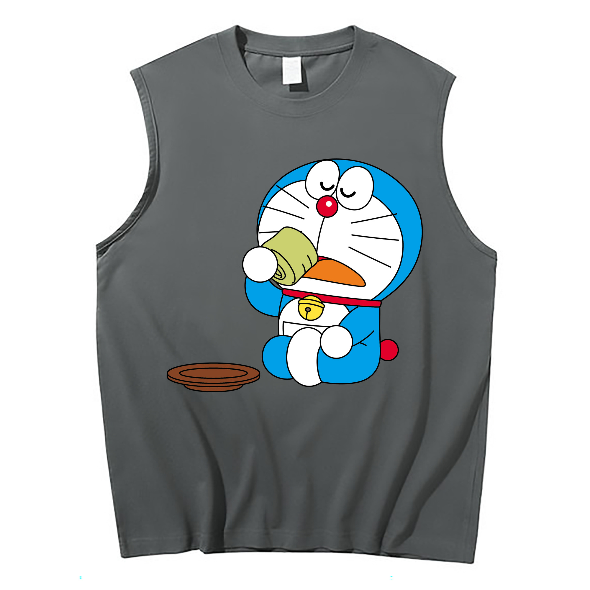 （画像用） ドラえもん Doraemon コットン100％タンクトップ（フロントプリント）